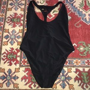 Aerie Black one piece bathing suit size XXL US.
